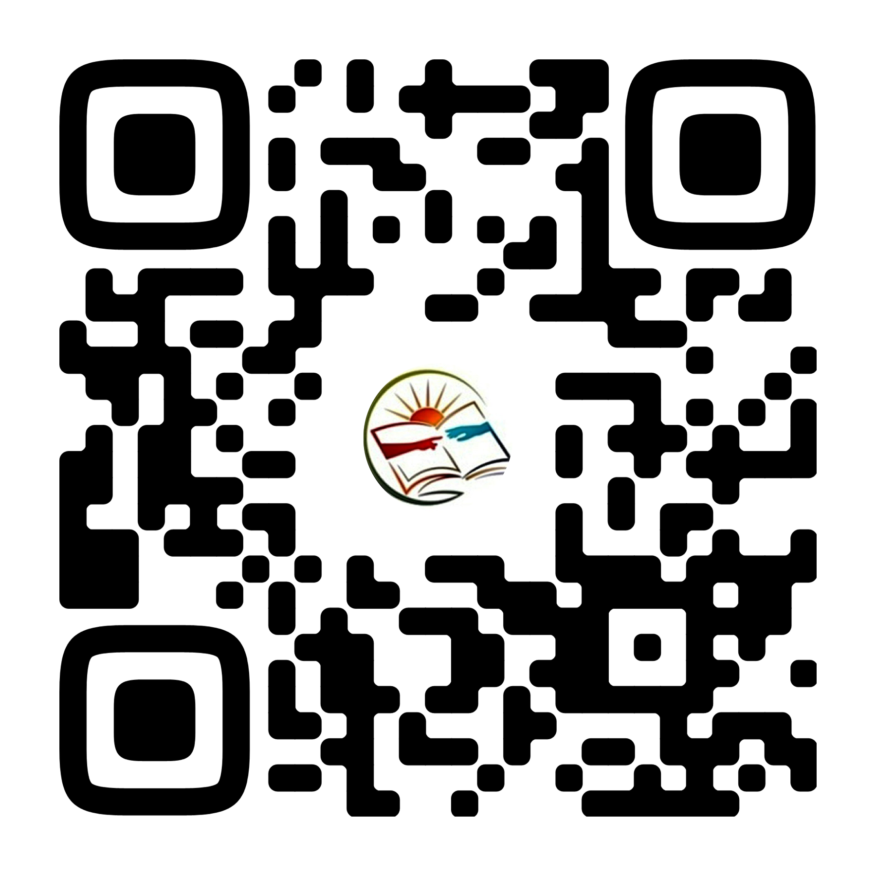 QR-код для перехода на сообщество Зикеевской школы в ВК